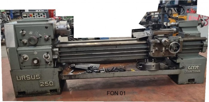 Tornio usato Ursus 250x2000x105 - Plastin Gold